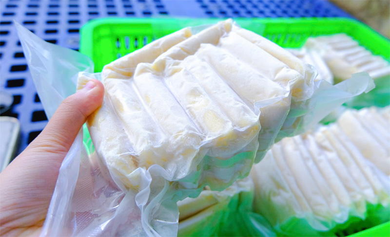 Sầu riêng tách múi đông lạnh – Sản phẩm sầu riêng phục vụ xuất khẩu