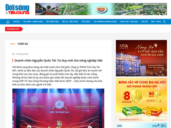 <p dir="ltr" style="text-align: center;" role="presentation"><strong>B&aacute;o Đời Sống & Ti&ecirc;u D&ugrave;ng</strong></p>