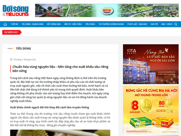 <p style="text-align: center;"><strong>B&aacute;o Đời Sống & Ti&ecirc;u D&ugrave;ng</strong></p>